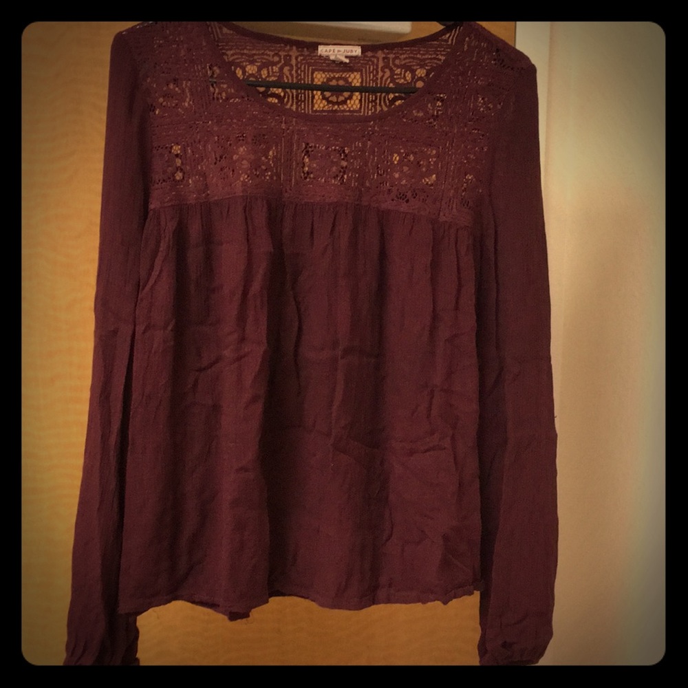 Long sleeve flowy shirt